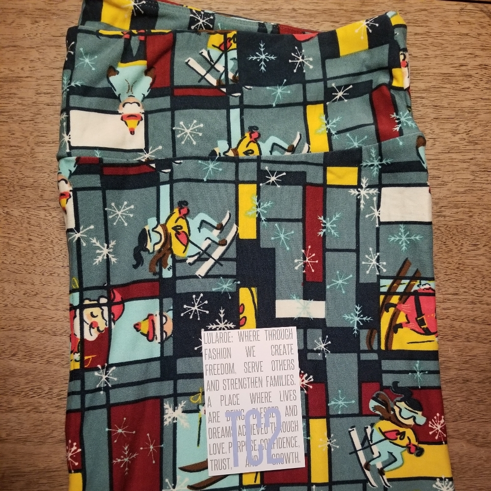 Lularoe Christmas Leggings TC2
